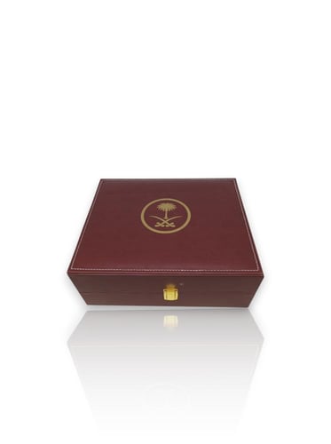 صندوق جلد ايطالي مع مبخرة حائلية