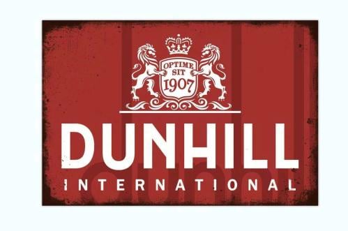لوحه معدنية DUNHILL