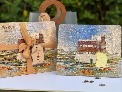 أحجية القطع قصور عسير -Aseer castle puzzel