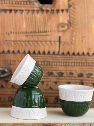 فنجان الخضار - alqadar hand made cup