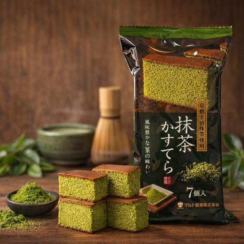 كيك كاستيلا ماتشا الياباني (ميني) 7 قطع