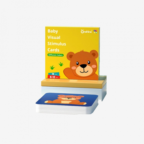 بطاقات التحفيز البصري للمواليد (6-12)