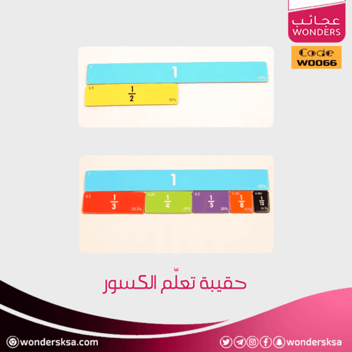 حقيبة تعلّم الكسور