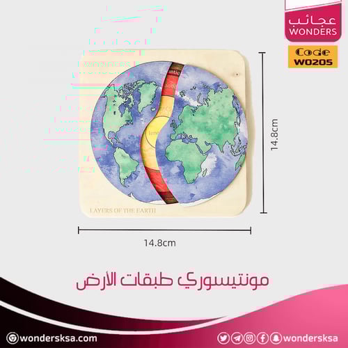 مونتيسوري طبقات الأرض