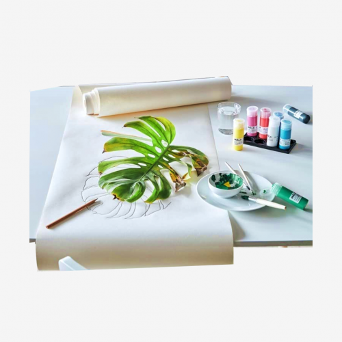 رول ورق الرسم