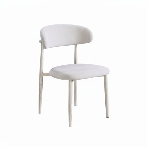 طقم طاولة طعام مستطيل بيج – بديل رخام بتصميم أنيق