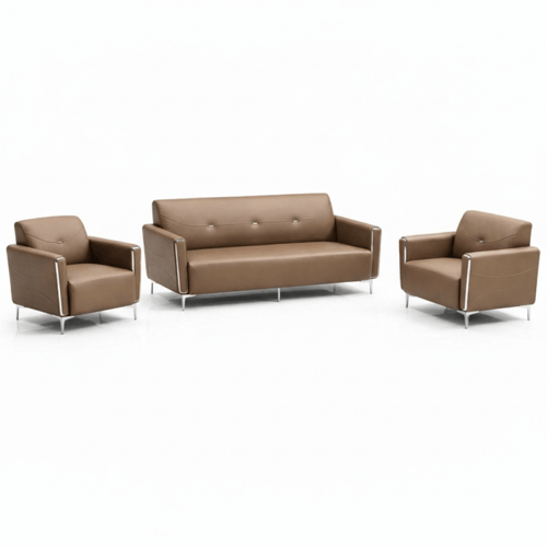 طقم جلسة مكتب رمادي غامق – فخامة عملية بطابع حديث