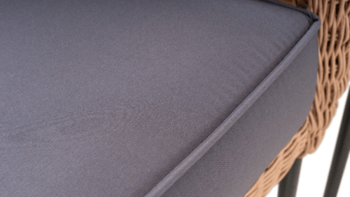 طقم كنب خارجي 7 أشخاص أسود مع طاولة – تصميم قوي وع...