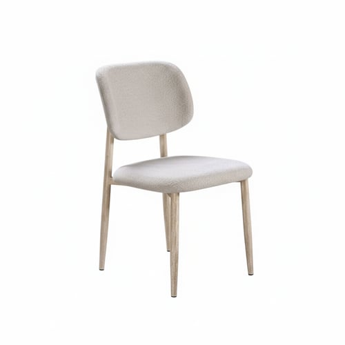 طاولة طعام سيراميك مع 6 كراسي – تصميم عصري بشكل بي...