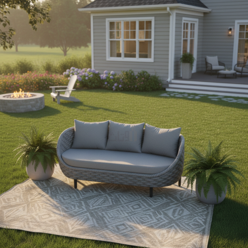 كرسي خارجي 3 مقاعد – راحة ومتانة للاستخدام اليومي