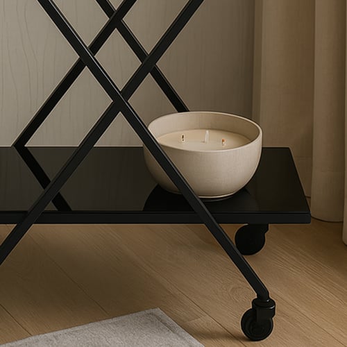 عربة تقديم أنيقة