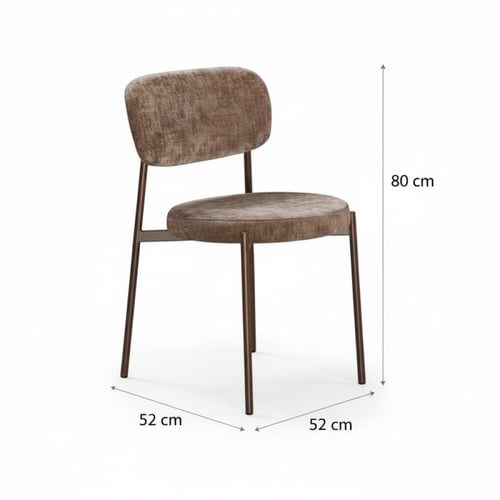 طاولة طعام خشبية بني مع 6 كراسي – فخامة وعملية لعا...