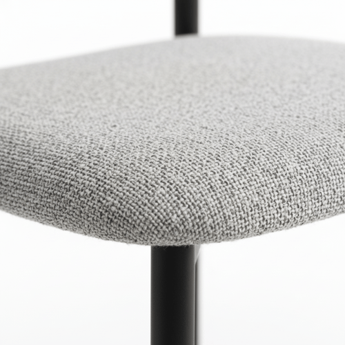 طقم طاولة طعام سيراميك رمادي دائري فاخر – يتسع لـ...