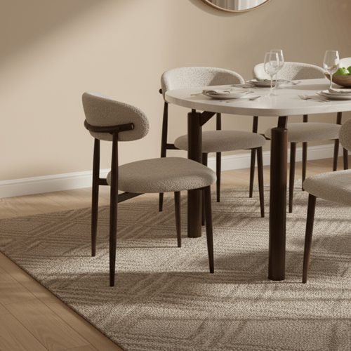 طاولة طعام رخام مع 8 كراسي – فخامة كاملة للمساحات...