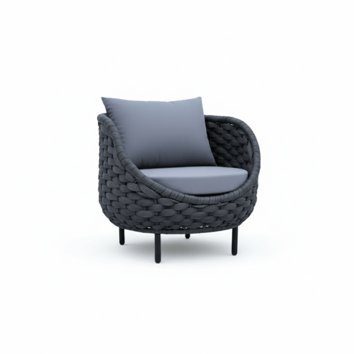 طقم جلوس خارجي 4 مقاعد – تصميم مريح للمساحات المتو...