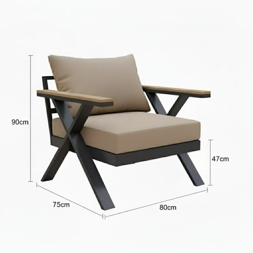 جلسة خارجية 5 قطع.