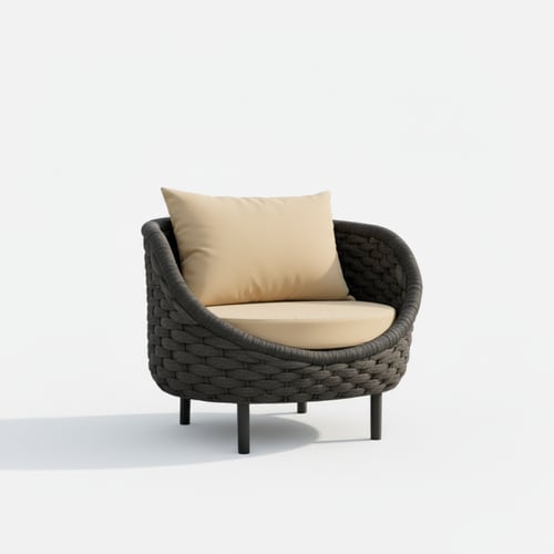 طقم جلوس خارجي 3 مقاعد – تصميم عملي ومريح