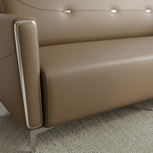 طقم جلسة مكتب رمادي غامق – فخامة عملية بطابع حديث