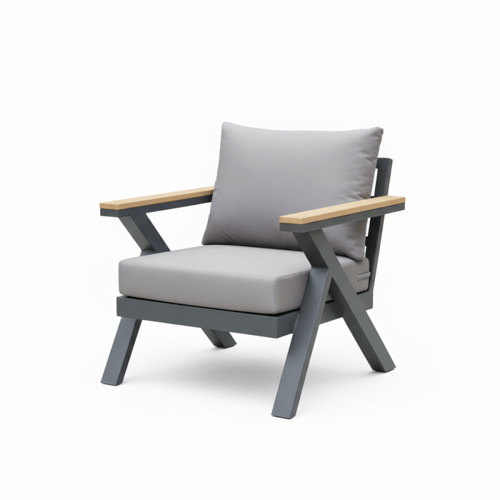 طقم جلوس خارجي 4 مقاعد – تصميم عملي وعصري