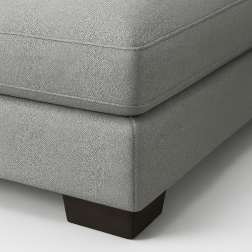 كنب عصري متصل لون رمادي