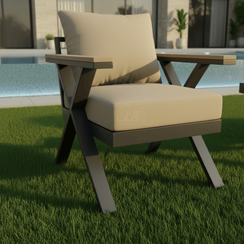 كرسي خارجي 3 مقاعد – متانة وراحة للاستمتاع بالجو ا...