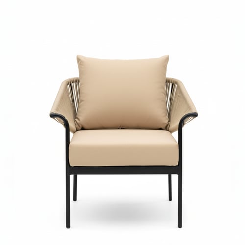 طقم جلوس خارجي 4 مقاعد – تصميم عملي وأنيق