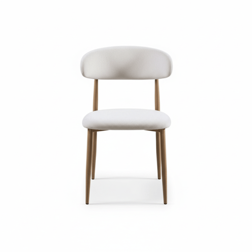 طقم طاولة طعام دائري أبيض – فخامة للتجمعات الكبيرة