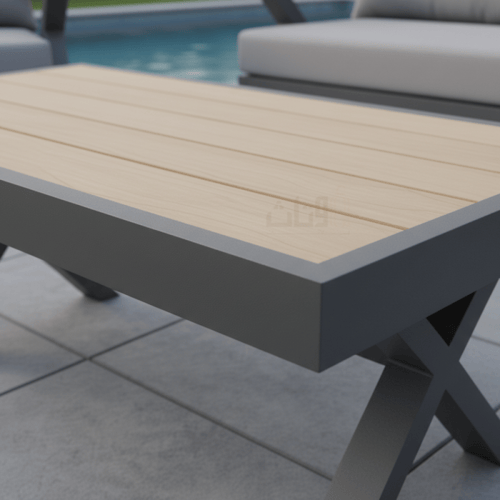 طقم جلوس خارجي 4 مقاعد – تصميم عملي وعصري