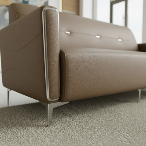 طقم جلسة مكتب رمادي غامق – فخامة عملية بطابع حديث