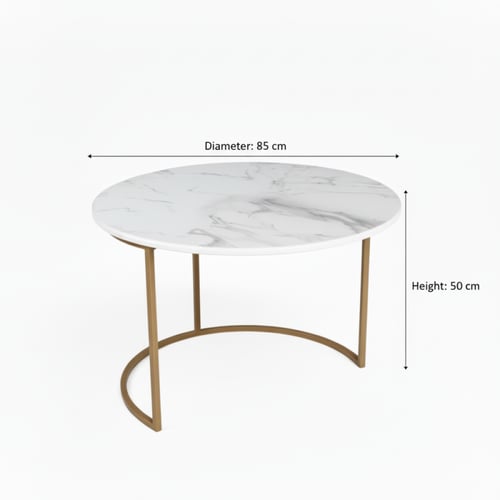 طاولة قهوة متداخلة