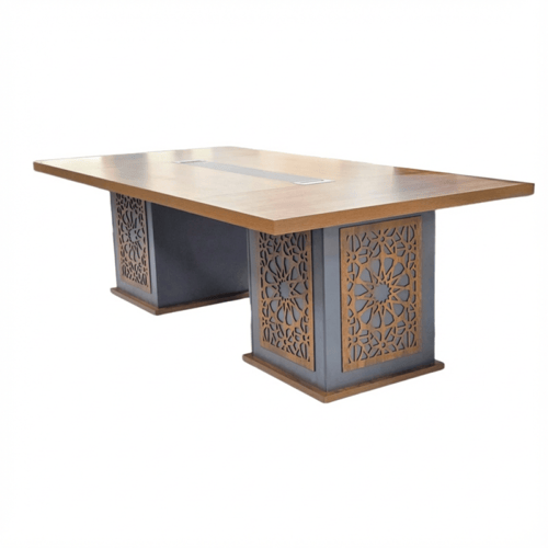 طاولة اجتماعات خشب 240 سم – عملية للمكاتب المتوسطة