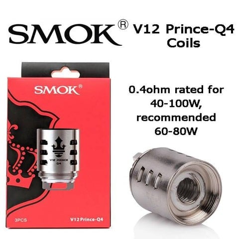 كويلات سموك في 12 برينس كيو 4 SMOK Coil V12 Prince...