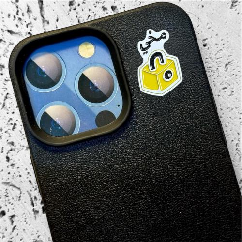 ستيكر حديد - مخي مقفل