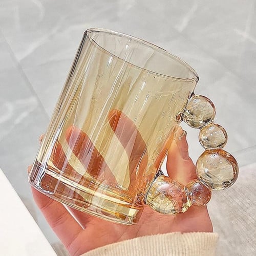 كوب عسلي مموج