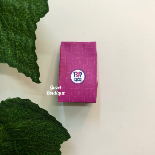 مغناطيس كيس باسكن وردي