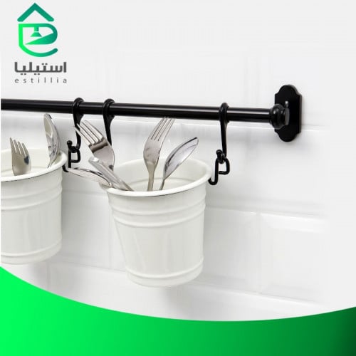 ماسورة تعليق لون أسود 56 سم