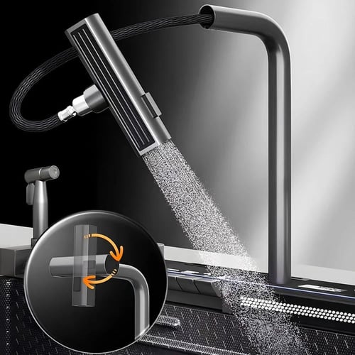 مجلى الشلال مع استند الجوال