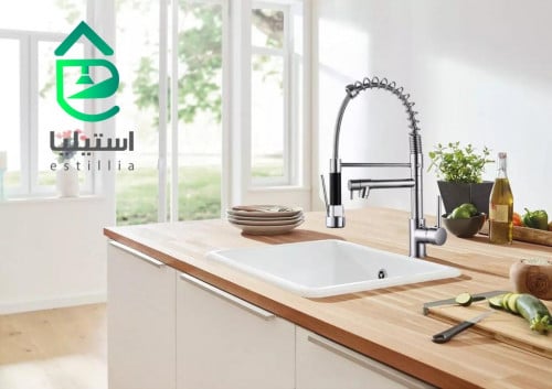 خلاط مطبخ كروم