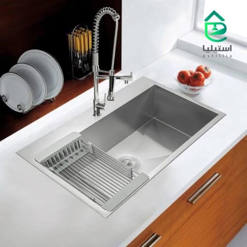 حوض فتحة واحدة 90 * 50