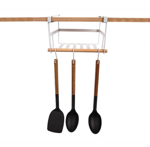 منصة تعليق تحت الرف ابيض