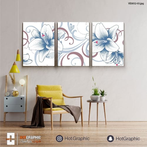 ورود لازوردي - (VE0052)