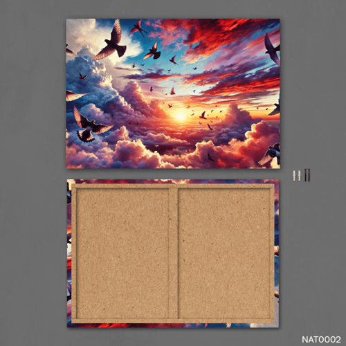 طيور وغيوم - NAT0002