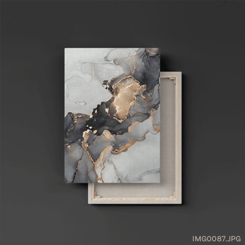 فحمي معدني مطبع بالذهبي - (T-IMG0087)