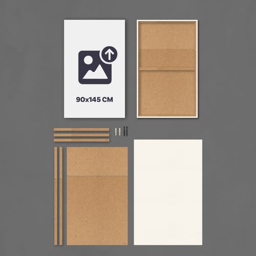 طباعة كانفس مقاس 90x145 سم