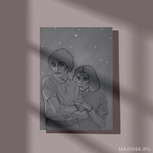 مايك وإيلفن - (T-MAJ0044)