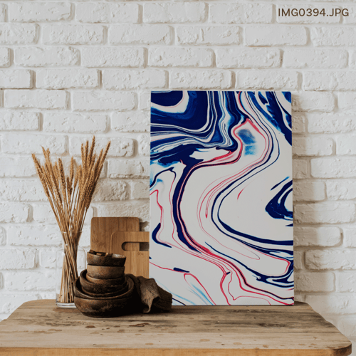 لازوردي مدموج بالوايت - (T-IMG0394)