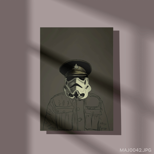 رسمة رقمية - (T-MAJ0042)
