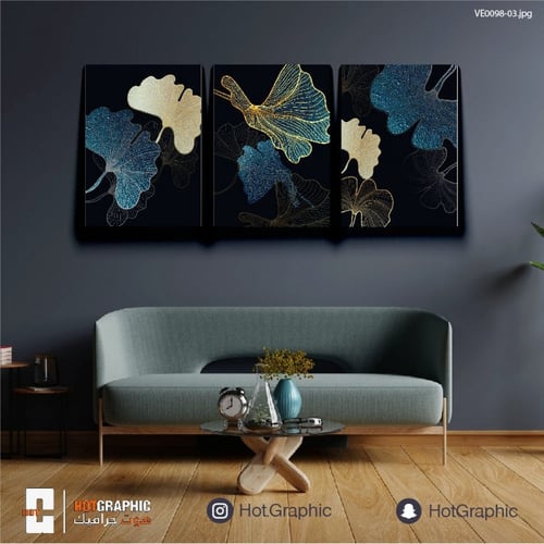 ورود أسود وبحري - (VE0098)