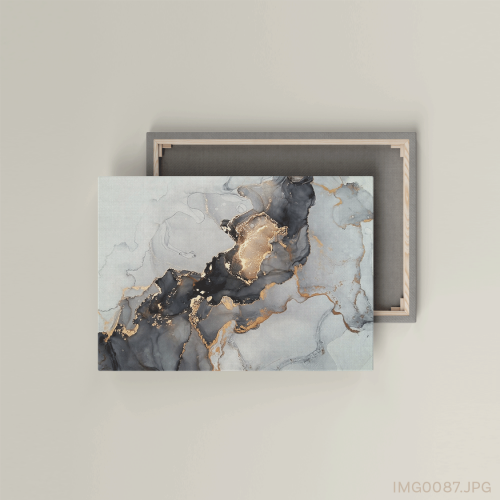 فحمي معدني مطبع بالذهبي - (W-IMG0087)