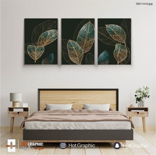 ورود أخضر داكن - (VE0114)